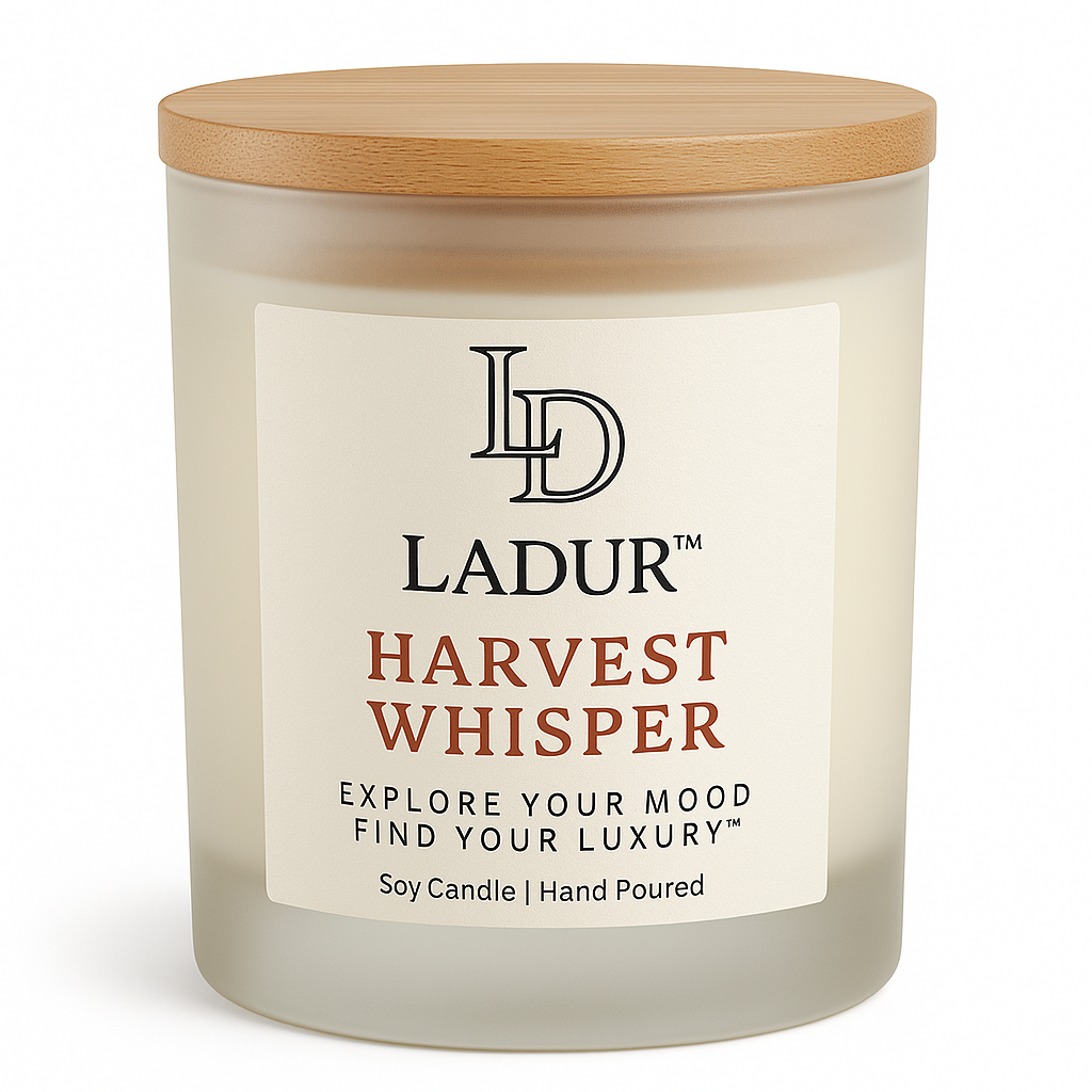 Harvest Whisper – Soy Candle, Net 08 oz | Cotton Wick | Cozy & Spiced