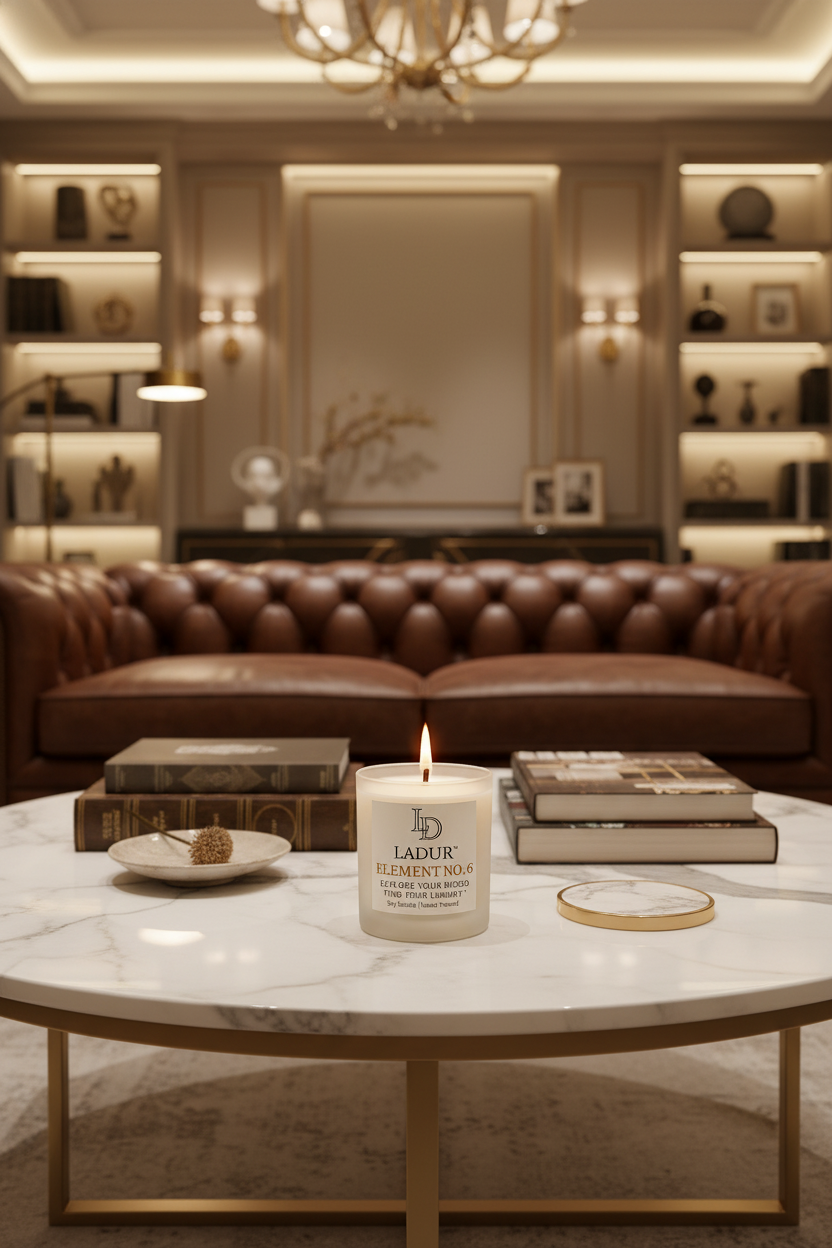 Element No. 6 – Luxury Soy Candle | Wooden Wick | 8 oz Net Wt