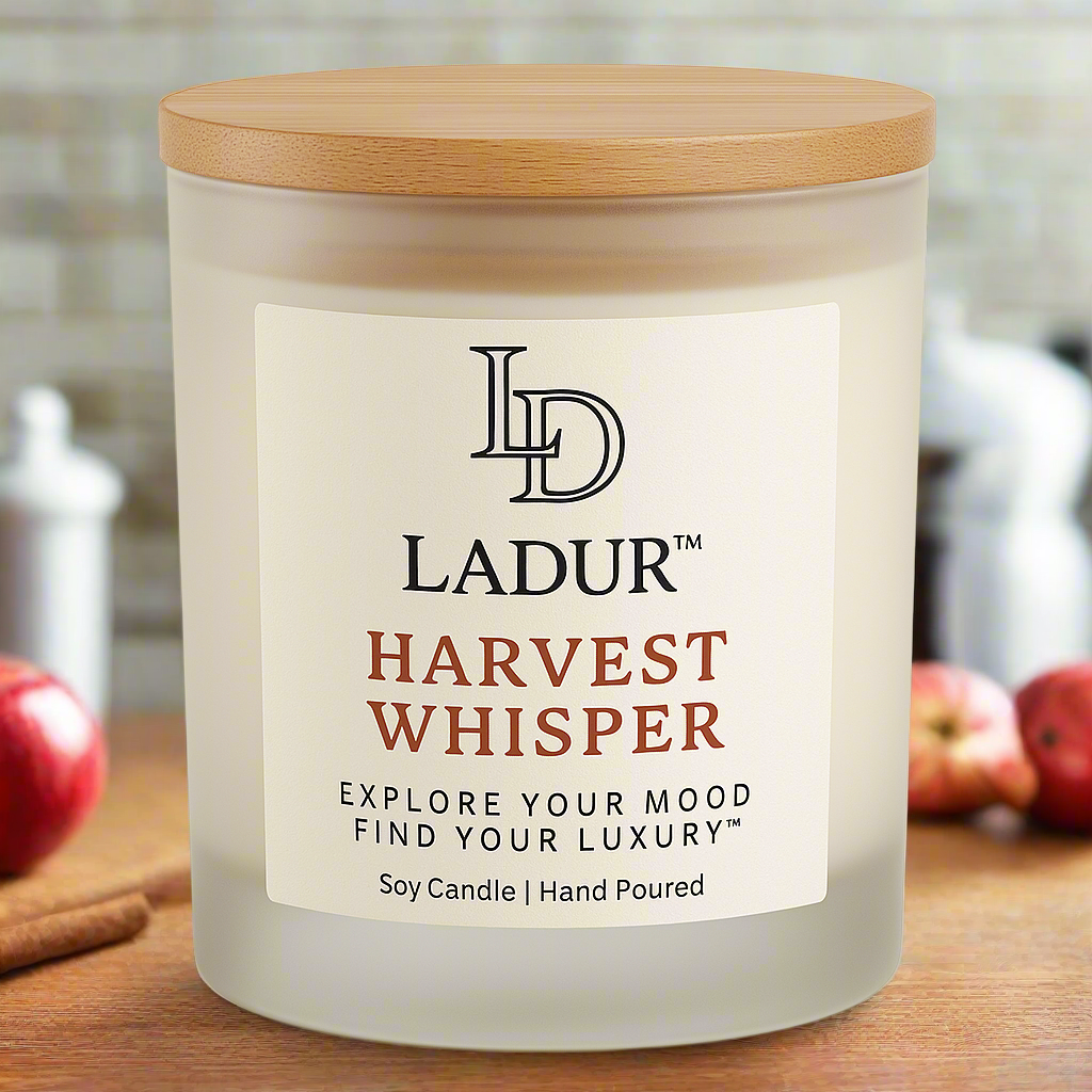 Harvest Whisper – Soy Candle, Net 08 oz | Cotton Wick | Cozy & Spiced