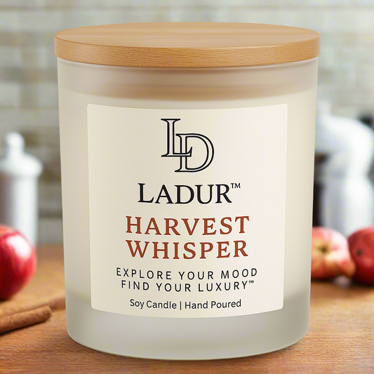 Harvest Whisper – Soy Candle, Net 08 oz | Cotton Wick | Cozy & Spiced