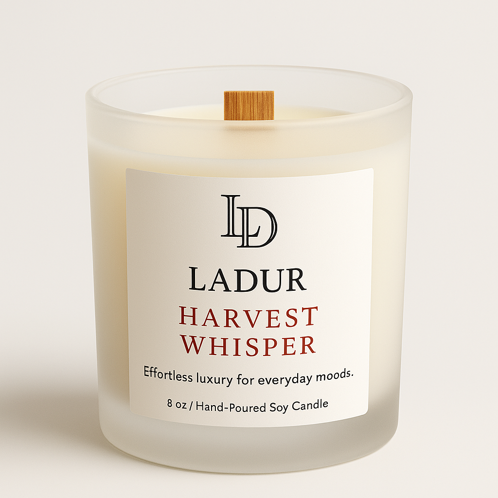 Harvest Whisper – Soy Candle, Net 08 oz | Cotton Wick | Cozy & Spiced