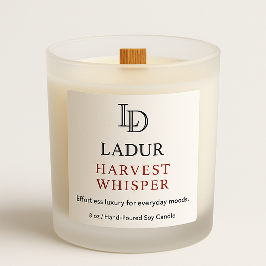 Harvest Whisper – Soy Candle, Net 08 oz | Cotton Wick | Cozy & Spiced