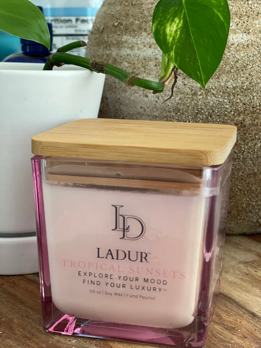 Tropical Sunsets – Limited Edition Soy Candle | 9 oz | Wooden Wick